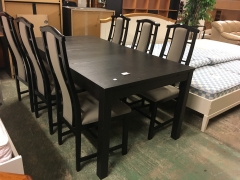 Matbord + 6st stolar